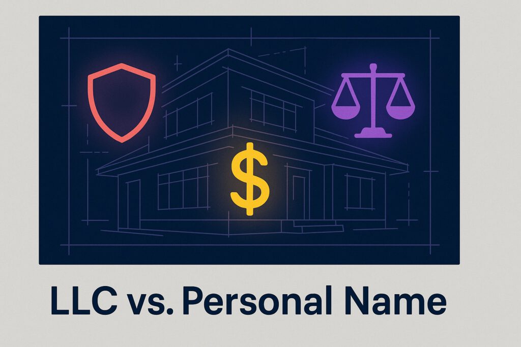 LLC VS personal name