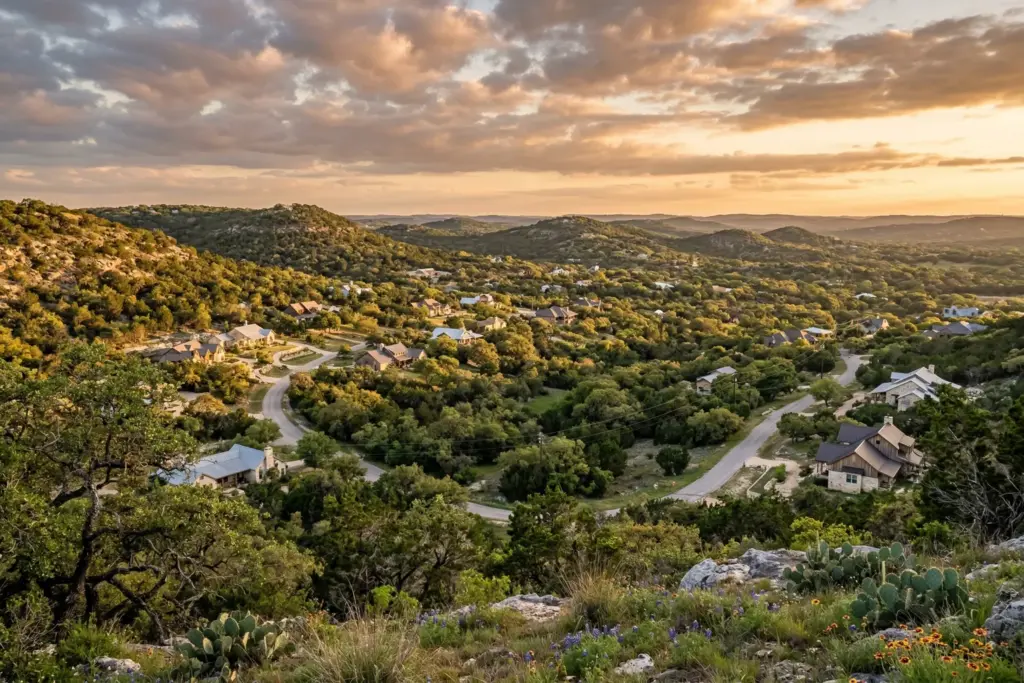 Liberty Hill Texas real estate market landscape