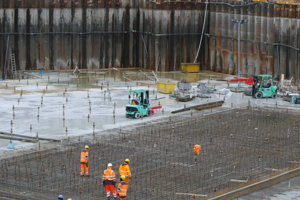 Concrete slab foundation on Texas clay soil