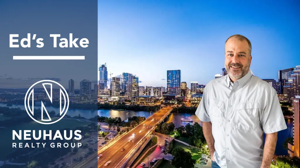 Ed Neuhaus with Austin skyline - Ed's Take blog series