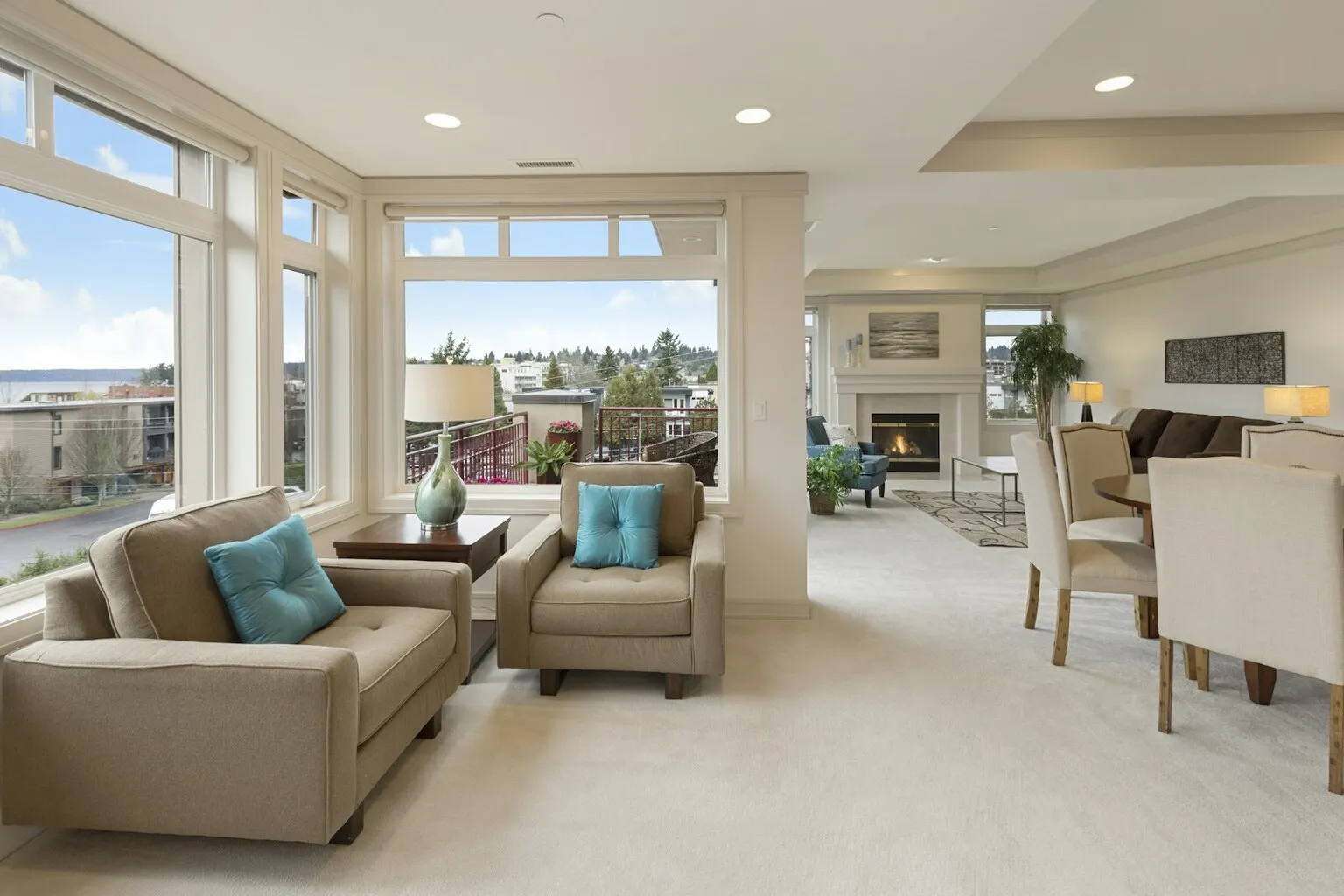Austin suburban neighborhood with mature trees and landscaping that can harbor common pests